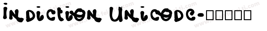 Indiction Unicode字体转换